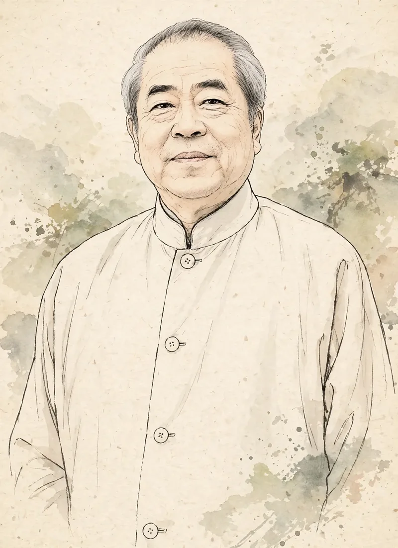 范曾 · 线条肖像