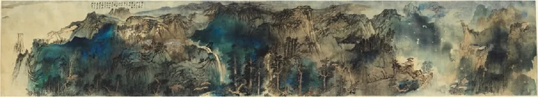 张大千 · 庐山图 · 非天源馆藏