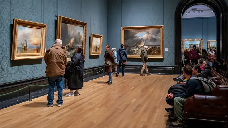 展厅与观展氛围参考图片,非天源展览现场